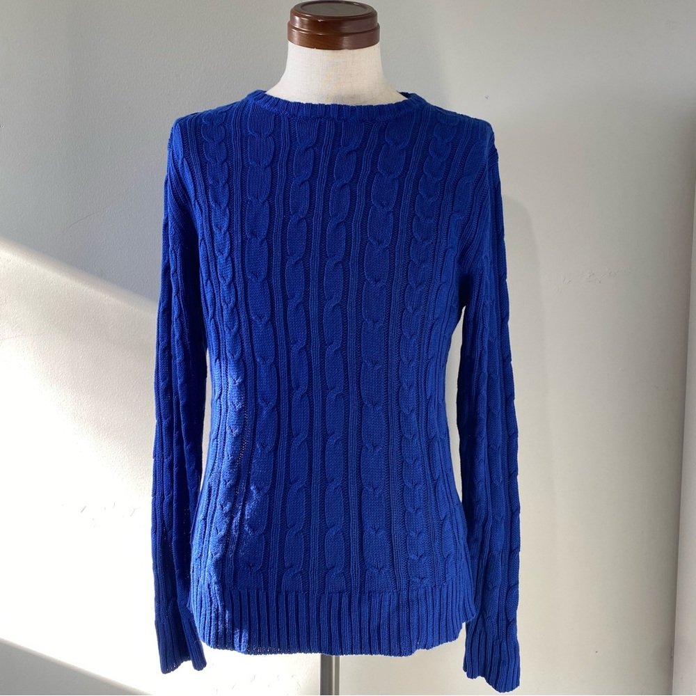 Journal Standard men’s blue cotton blend crewneck sweater, JP size M = US size S